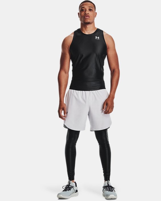 Men's UA Iso-Chill Leggings, Black, pdpMainDesktop image number 2